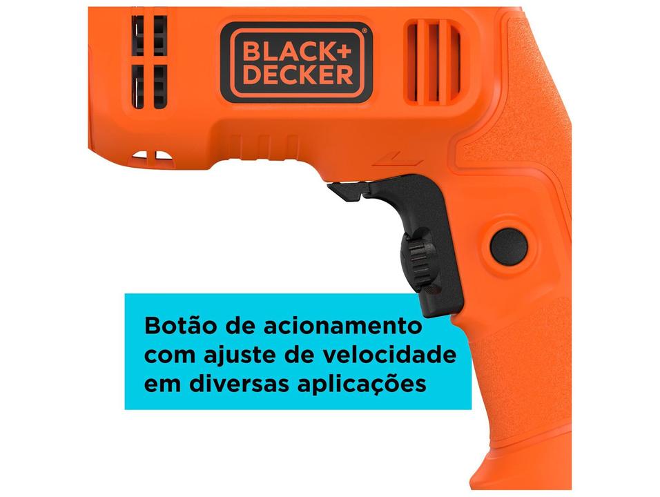 Furadeira de Impacto Black+Decker 550W BED710550 - 6