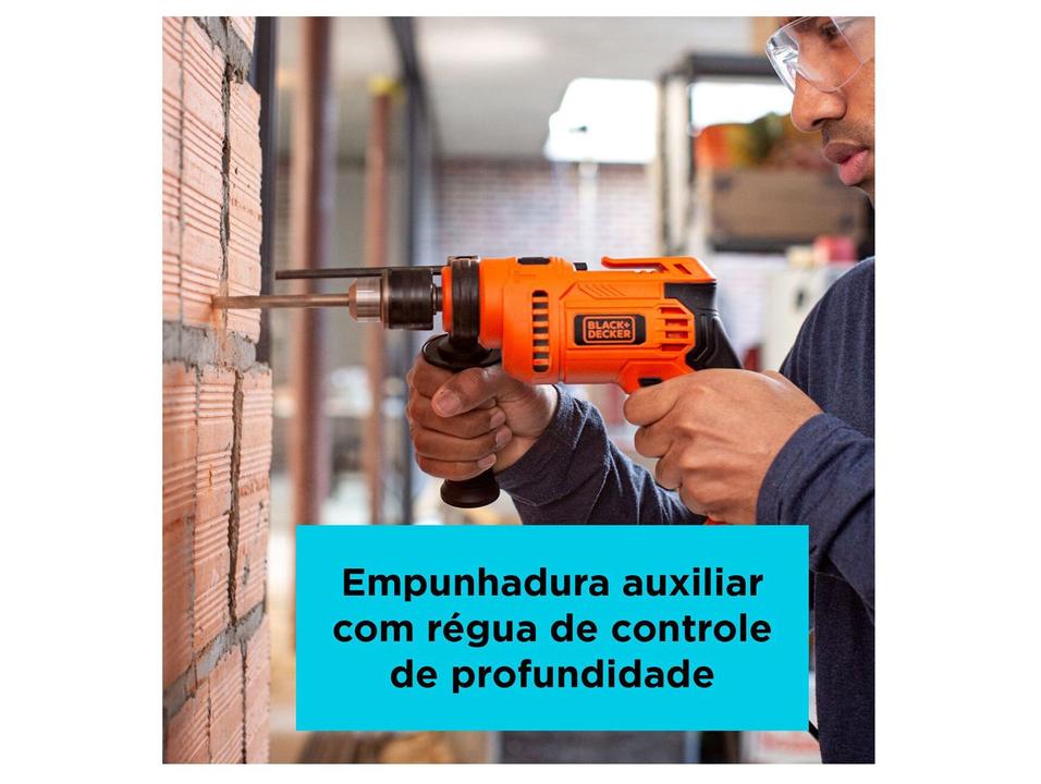 Furadeira de Impacto Black+Decker 650W BED713650 - 5