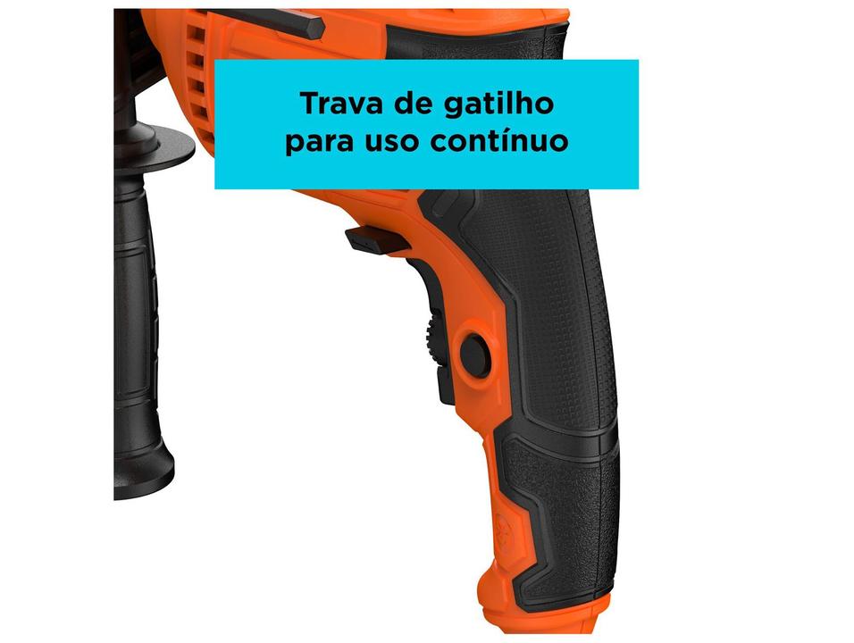 Furadeira de Impacto Black+Decker 650W BED713650 - 8