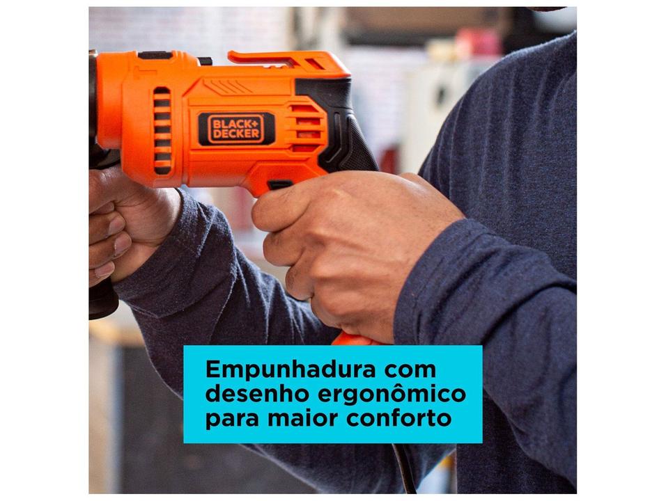 Furadeira de Impacto Black+Decker 650W BED713650 - 6