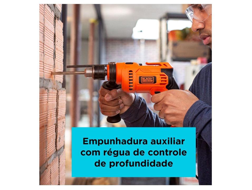 Furadeira de Impacto Black+Decker 650W BED713650 - 5