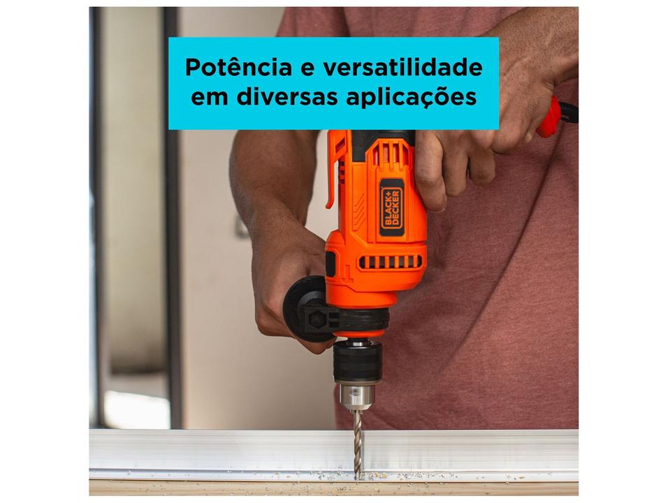 Furadeira de Impacto Black+Decker 650W BED713650 - 2