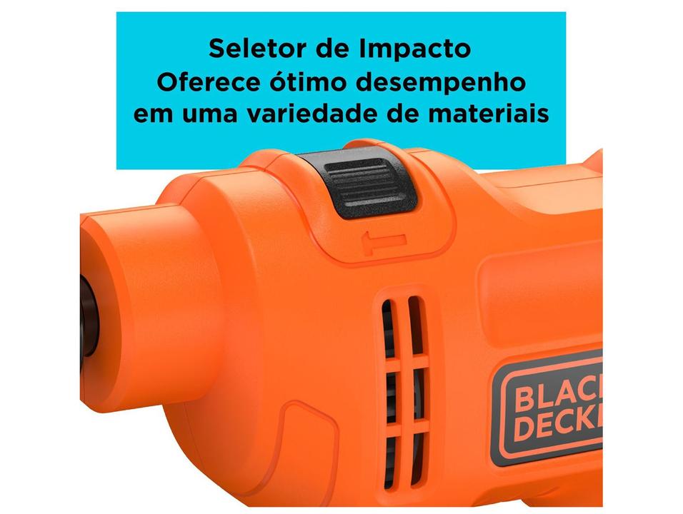 Furadeira de Impacto Black+Decker 650W BED713650 - 3