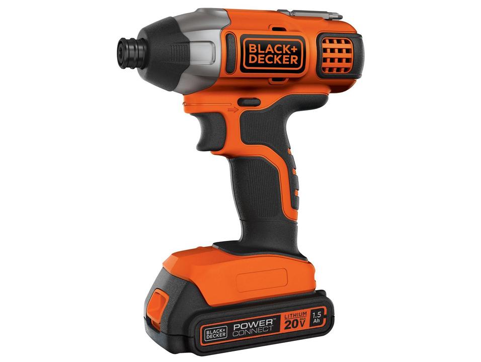 Furadeira de Impacto Black+Decker a Bateria BDCI20C-BR - 5
