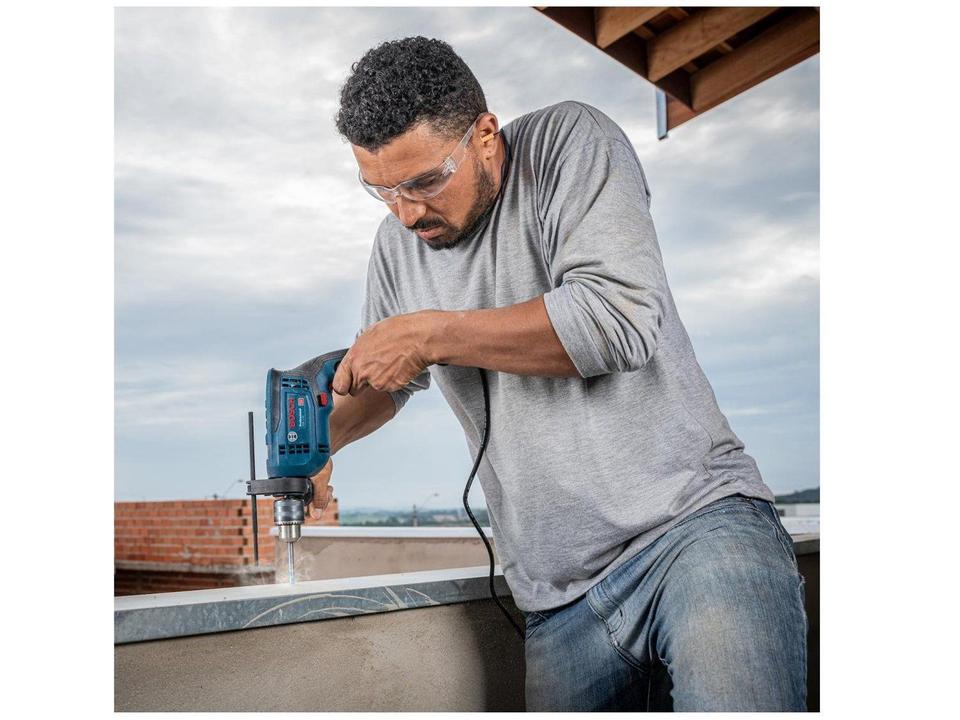 Furadeira de Impacto Bosch 750W 4 Peças GSB 13 RE Profissional - 16