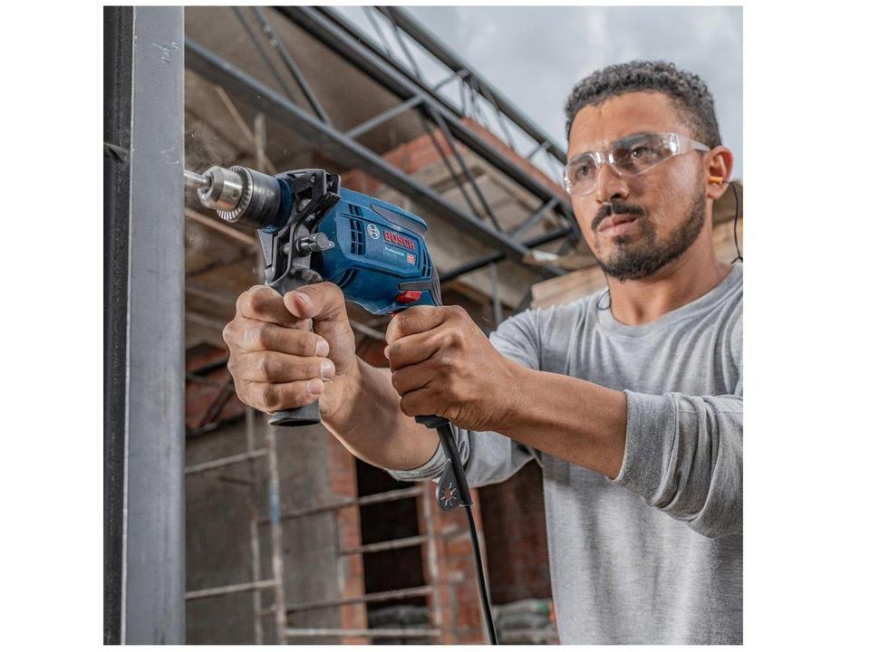 Furadeira de Impacto Bosch 750W 4 Peças GSB 13 RE Profissional - 17