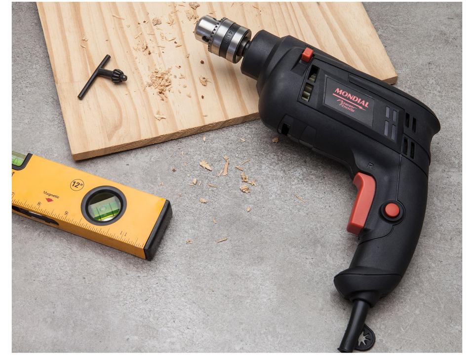 Furadeira de Impacto Mondial 550W 1 Velocidade - 1