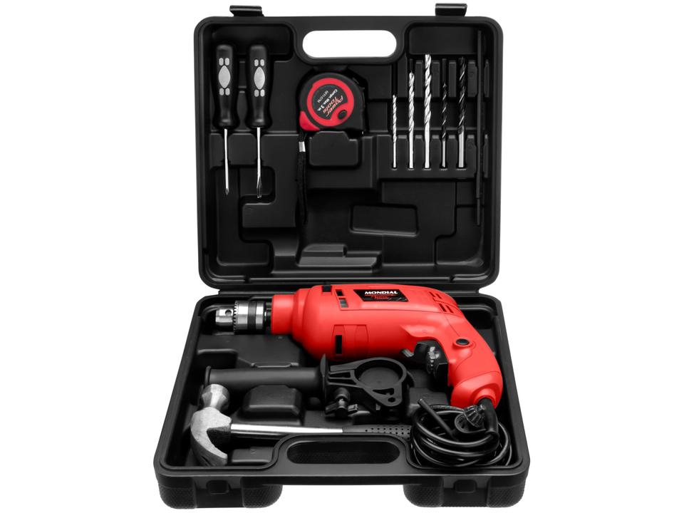 Furadeira de Impacto Mondial 650W 2 Velocidades - 7