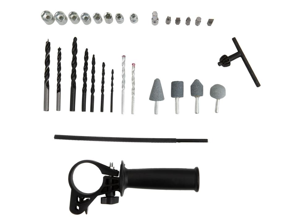 Furadeira de Impacto Nell 650W Velocidade Variável e Reversível 1/2” com Maleta 27 Peças MB713 - 8