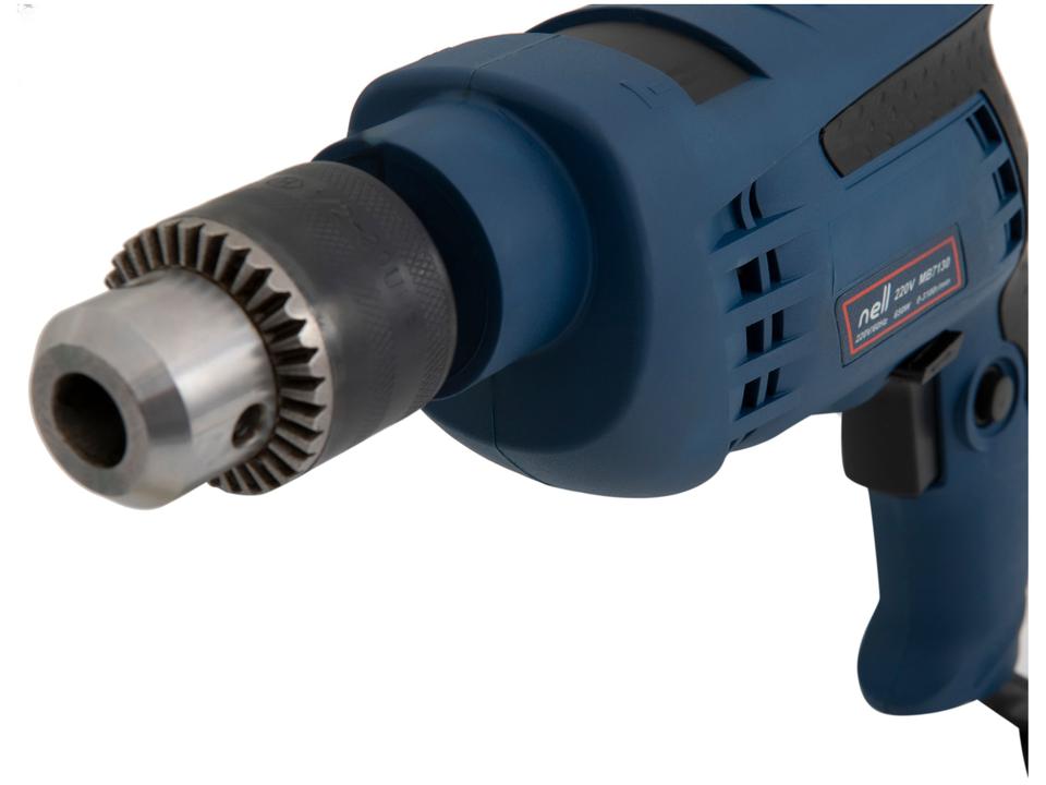 Furadeira de Impacto Nell 650W Velocidade Variável e Reversível 1/2” com Maleta 27 Peças MB7130 - 4