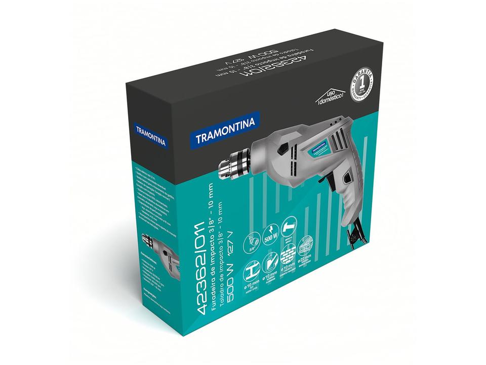 Furadeira de Impacto Tramontina 500W - 1