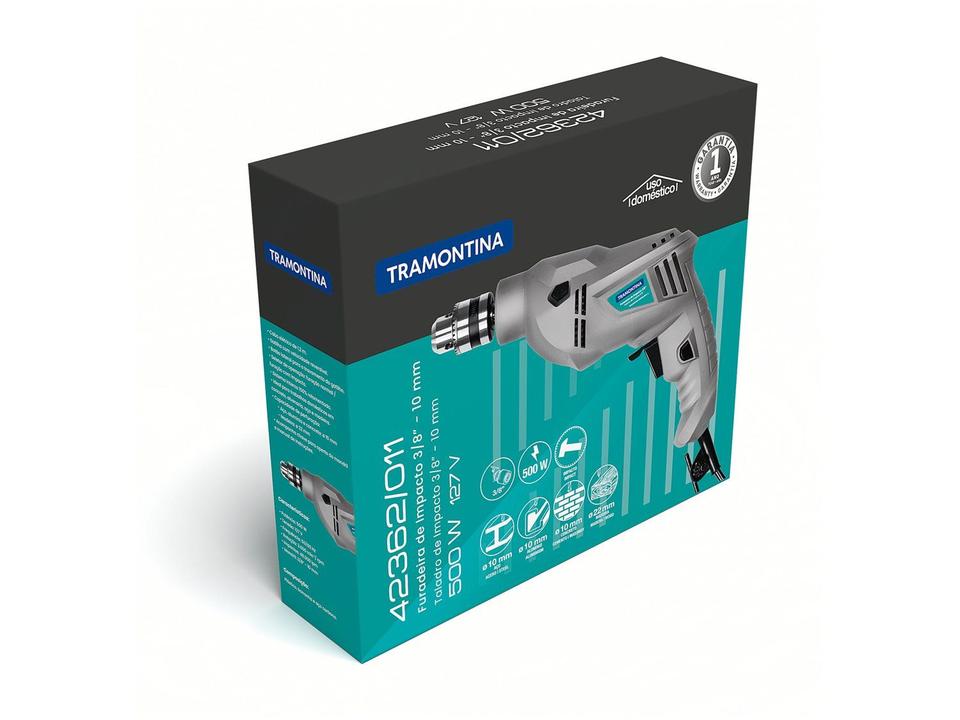 Furadeira de Impacto Tramontina 500W - 1