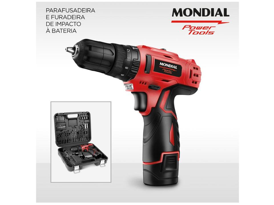 Furadeira e Parafusadeira a Bateria de Impacto - 3