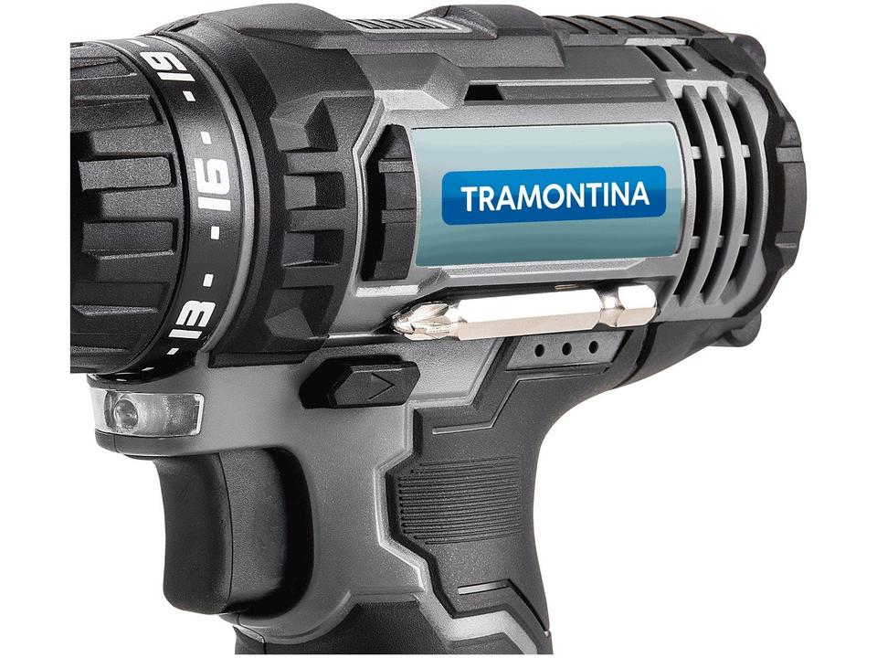 Furadeira e Parafusadeira a Bateria Tramontina - 3