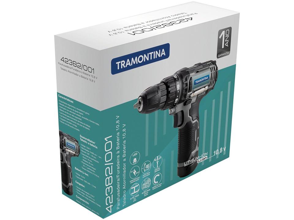 Furadeira e Parafusadeira a Bateria Tramontina - 5