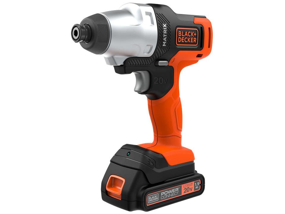 Furadeira e Parafusadeira Black+Decker a Bateria 15 peças MTX20K6A-BR - 6