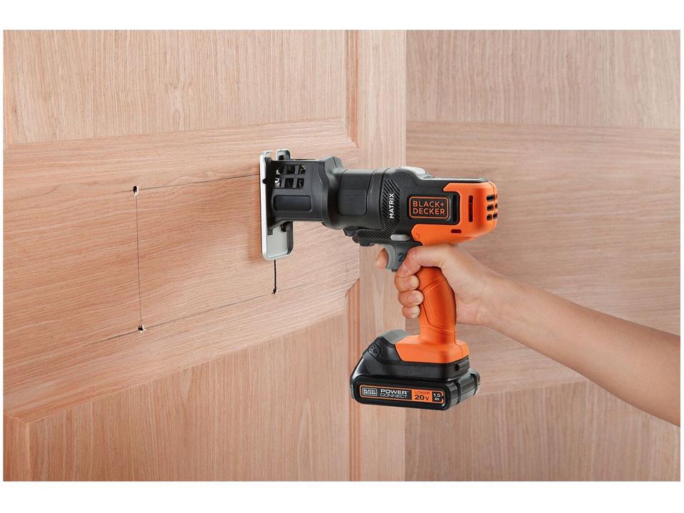 Furadeira e Parafusadeira Black+Decker a Bateria 15 peças MTX20K6A-BR - 2