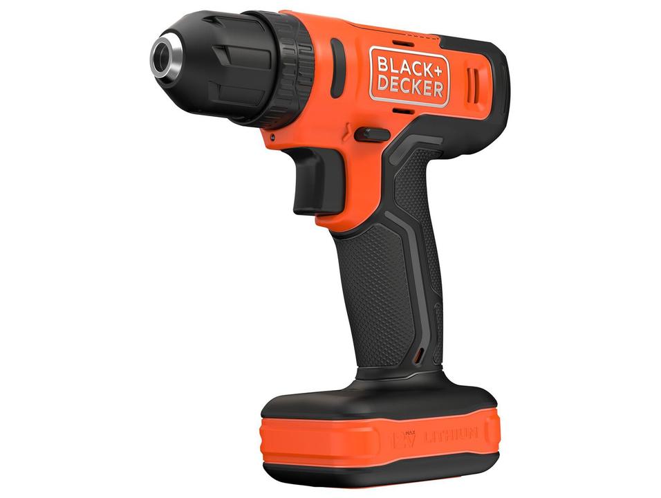Furadeira e Parafusadeira de Impacto Black+Decker a Bateria 32 Peças BCD712VHDK-BR - 11