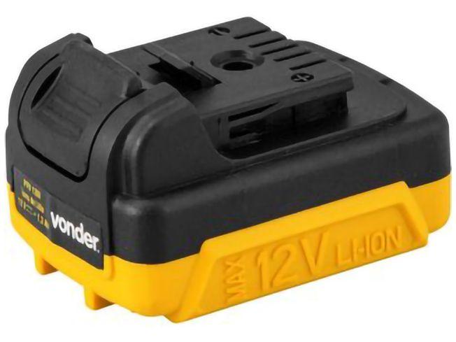 Furadeira e Parafusadeira de Impacto Vonder a Bateria 12V com Maleta 15 Peças PFV 120I - 9