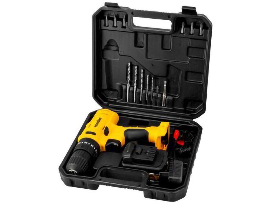 Furadeira e Parafusadeira de Impacto Vonder a Bateria 12V com Maleta 15 Peças PFV 120I - 3