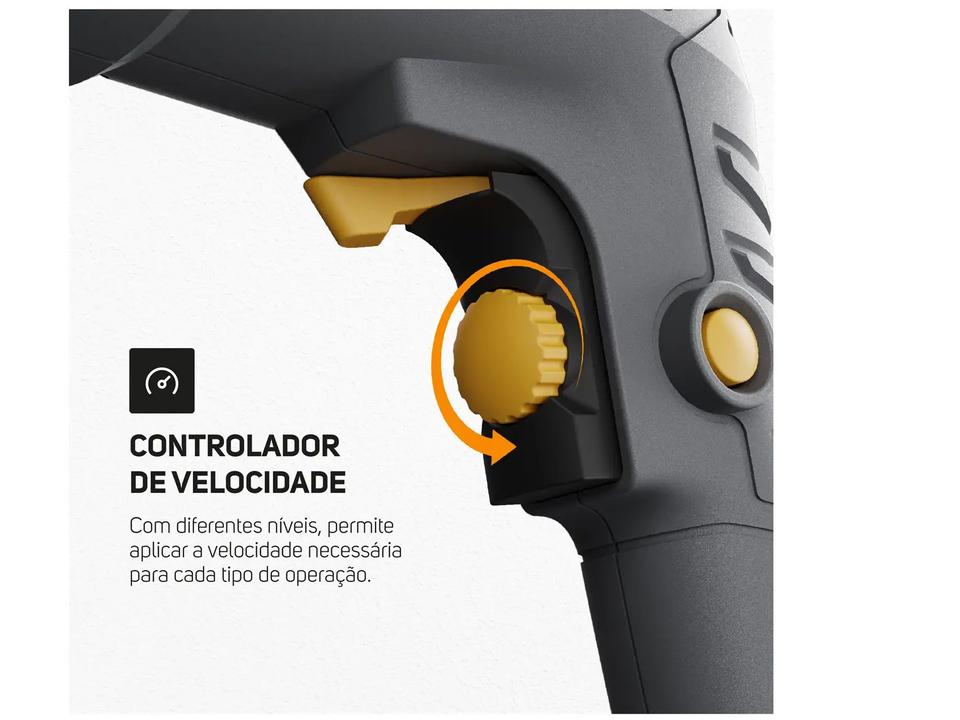 Furadeira e Parafusadeira de Impacto Wap 700W 2 Peças WF 700FE - 6