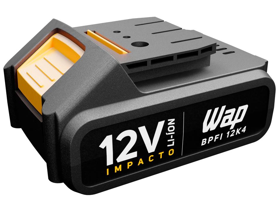 Furadeira e Parafusadeira de Impacto Wap a Bateria 12V 16 Peças BPFI 12K4 - 11