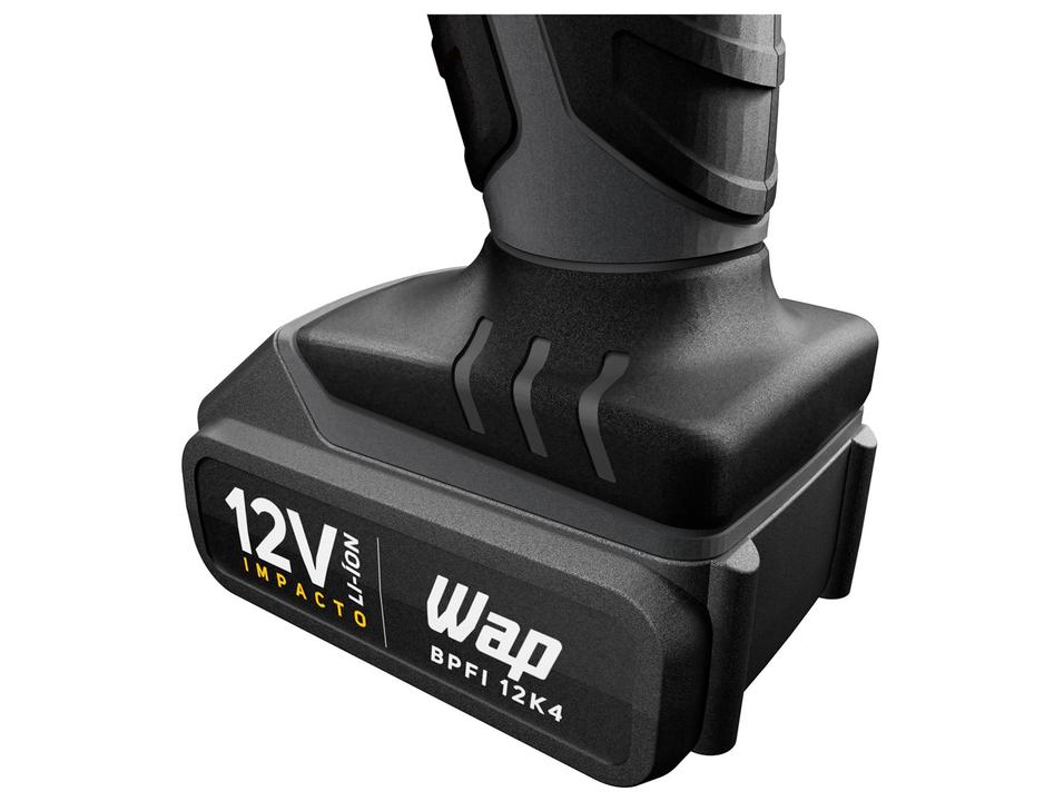 Furadeira e Parafusadeira de Impacto Wap a Bateria 12V 16 Peças BPFI 12K4 - 10