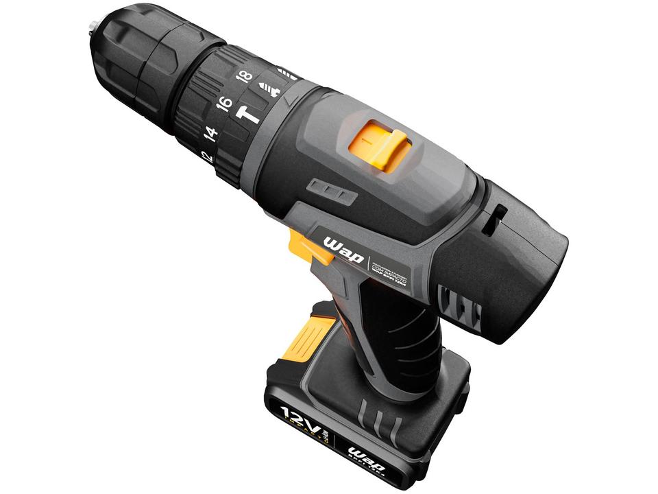 Furadeira e Parafusadeira de Impacto Wap a Bateria - 6