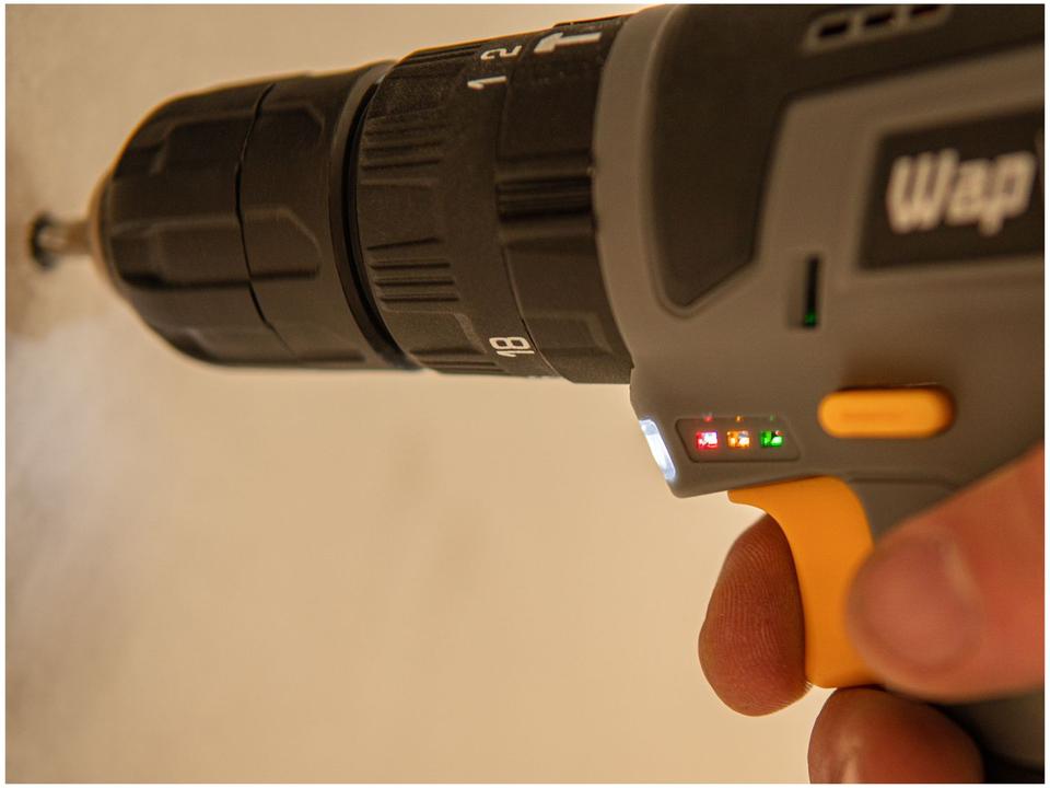 Furadeira e Parafusadeira de Impacto Wap a Bateria - 3