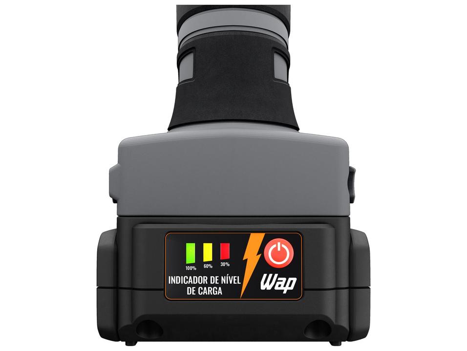 Furadeira e Parafusadeira  de Impacto WAP a Bateria com Maleta 15 Peças WF 12K4.2 - 10