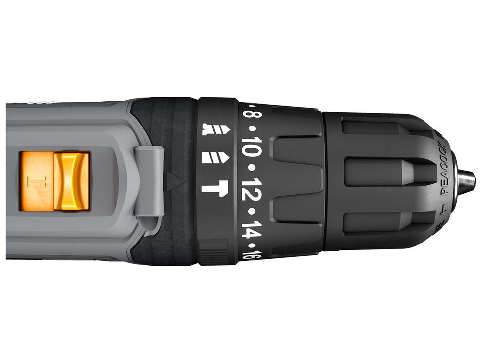 Furadeira e Parafusadeira  de Impacto WAP a Bateria com Maleta 15 Peças WF 12K4.2 - 11
