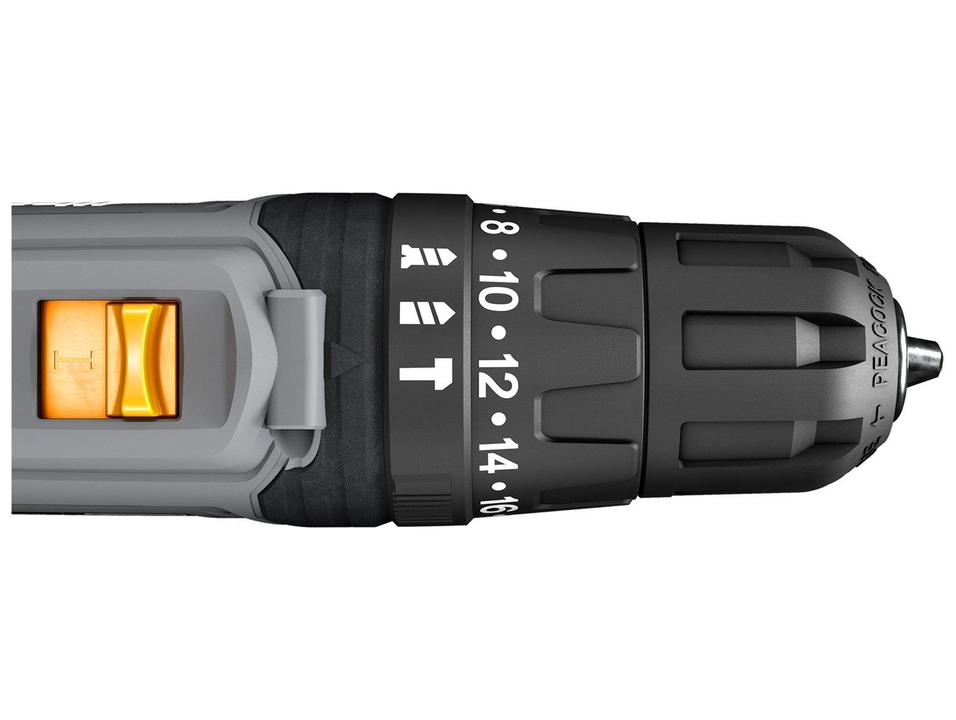Furadeira e Parafusadeira  de Impacto WAP a Bateria com Maleta 15 Peças WF 12K4.2 - 11