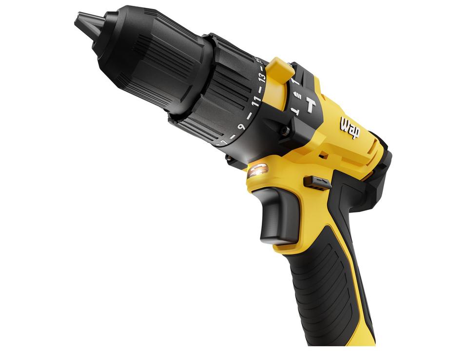 Furadeira e Parafusadeira de Impacto Wap a Bateria com Maleta 4 Peças K21 ID02 - 22