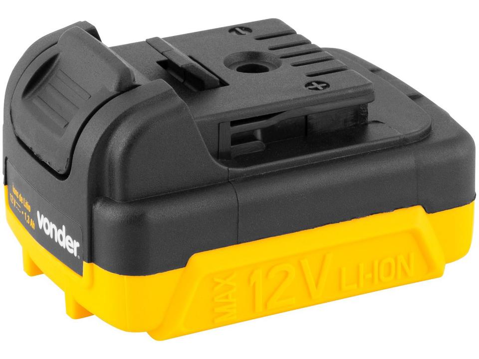 Furadeira e Parafusadeira Vonder a Bateria 12V com Maleta 18 Peças PFV 120 - 12