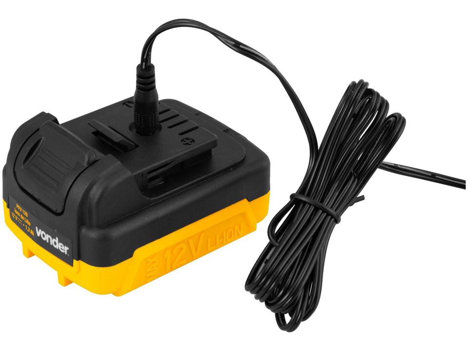 Furadeira e Parafusadeira Vonder a Bateria 12V com Maleta 18 Peças PFV 120 - 9