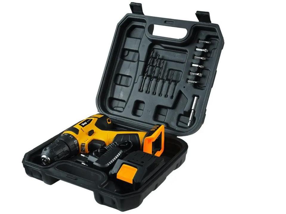 Furadeira e Parafusadeira Wap a Bateria 12V com Maleta 13 Peças BPF 12K3 - 21