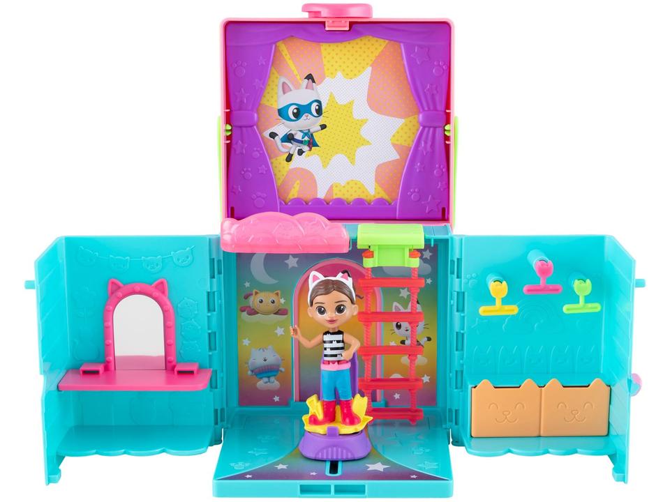 Gabbys Dollhouse Closet Arco-Íris Da Gabby Su - 2