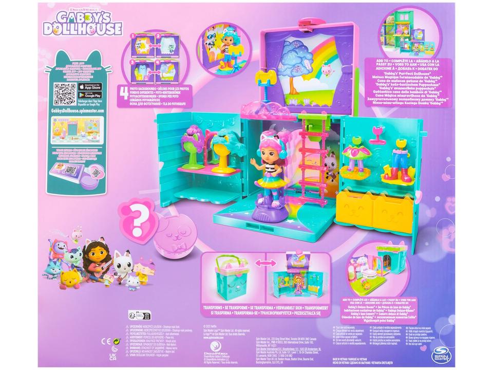 Gabbys Dollhouse Closet Arco-Íris Da Gabby Su - 12