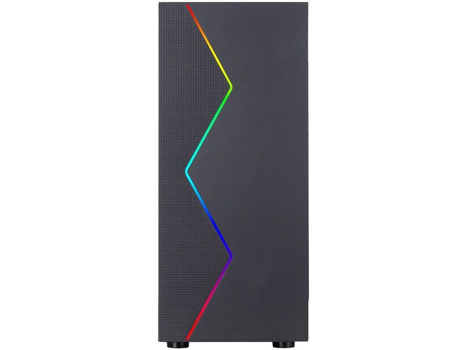 Gabinete Gamer Hayom GB1705 RGB ATX Preto - 1