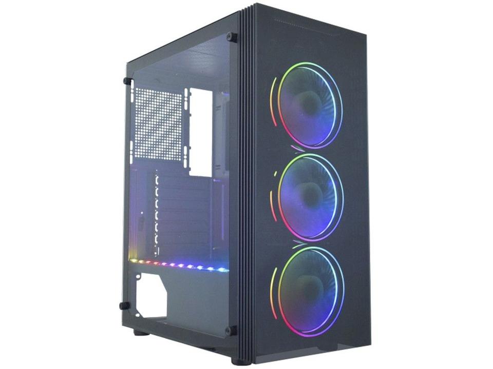 Gabinete Gamer k-mex Asgard Rítmico CG-05Z5 - 1