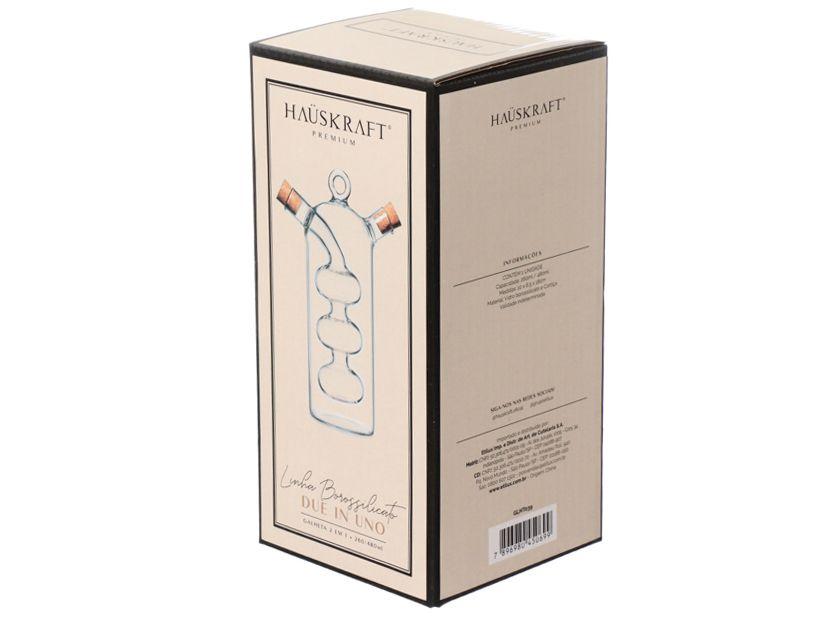 Galheteiro de Vidro Hauskraft 2 em 1 320ml - 1