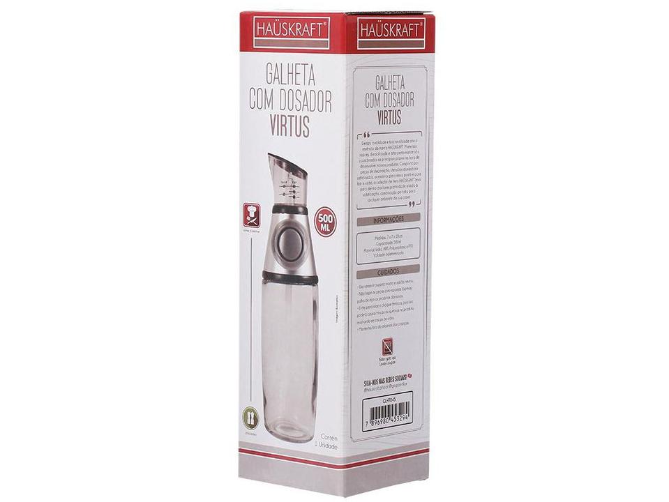 Galheteiro de Vidro Hauskraft Virtus 500ml - 2