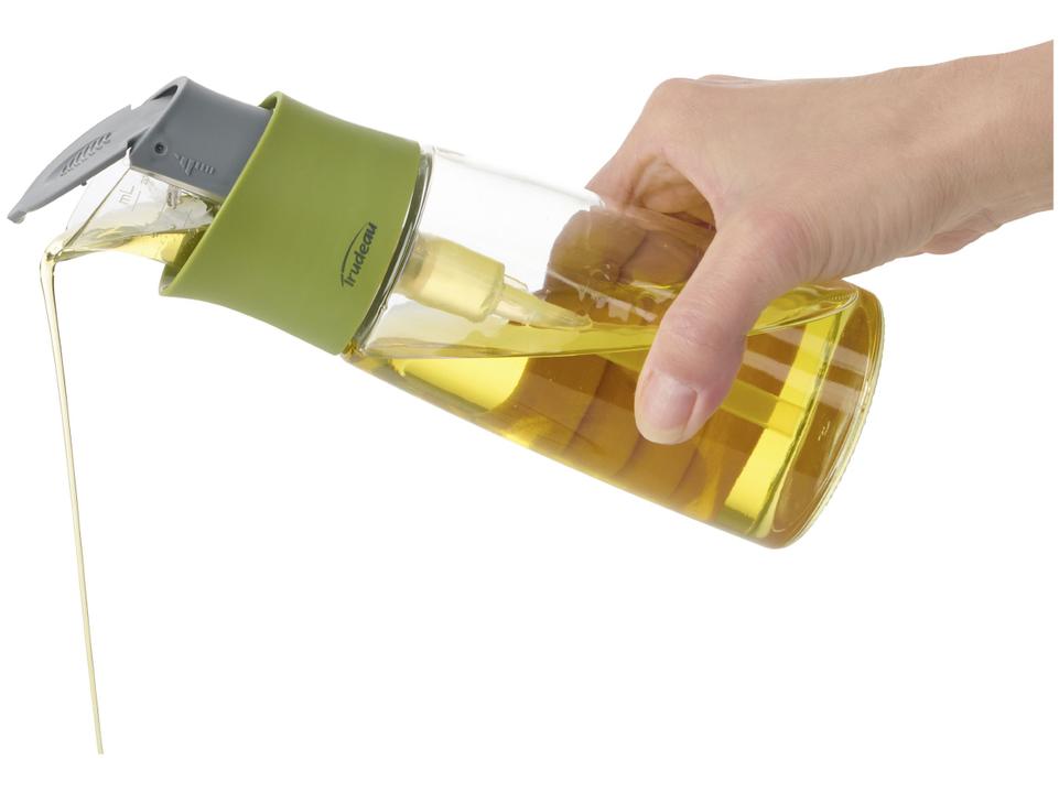 Galheteiro de Vidro Trudeau Tampa Dosadora 320ml - 8