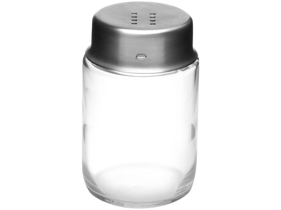 Galheteiro Vidro Forma Inox 5 Peças com Suporte - 3