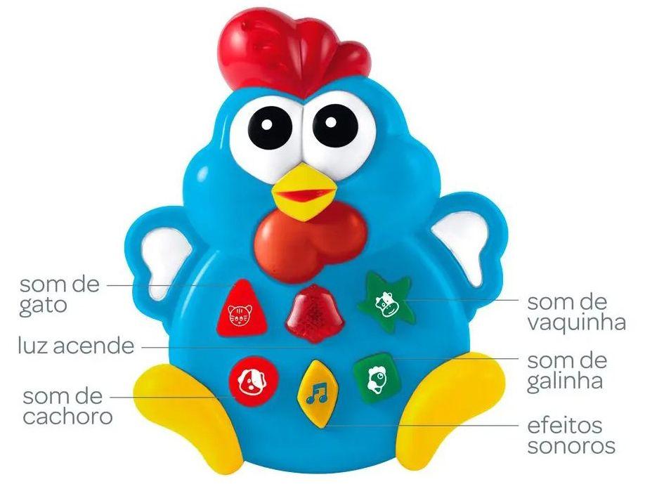 Galinha de Atividades Animaizinhos Buba - 2