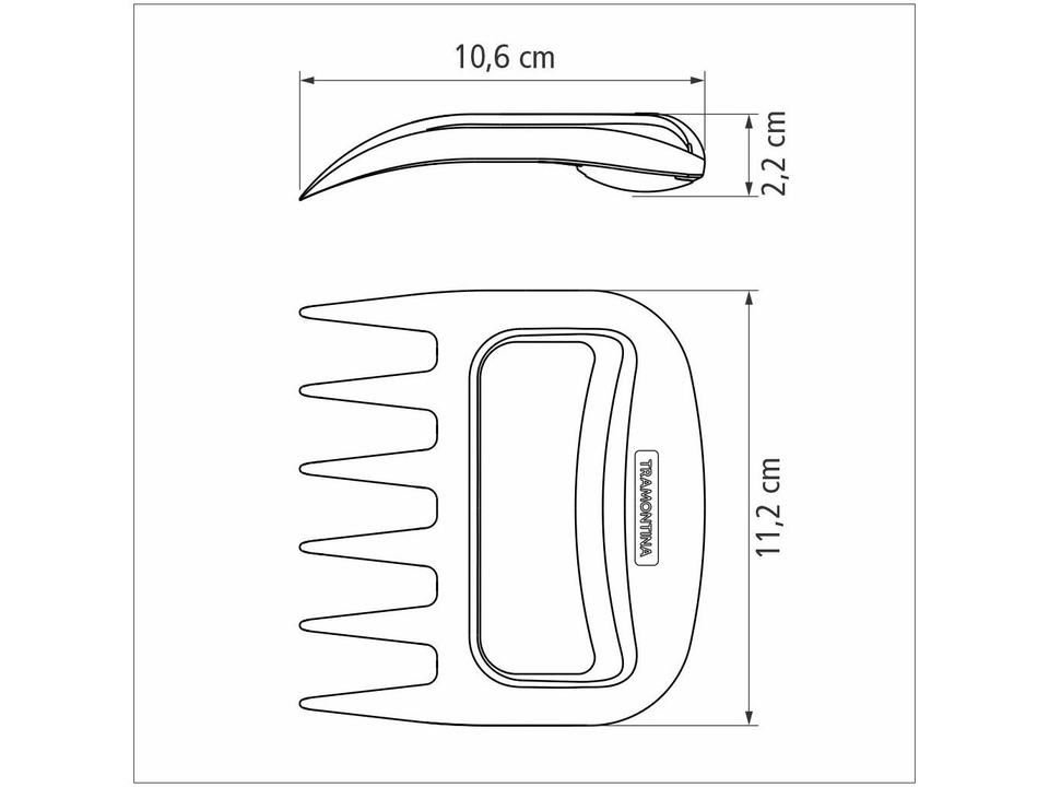 Garra de Urso para Churrasco Tramontina 2 Peças - 10