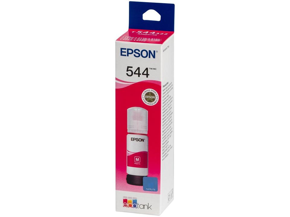 Garrafa de Tinta Epson EcoTank T544 Magenta Original Refil - 1