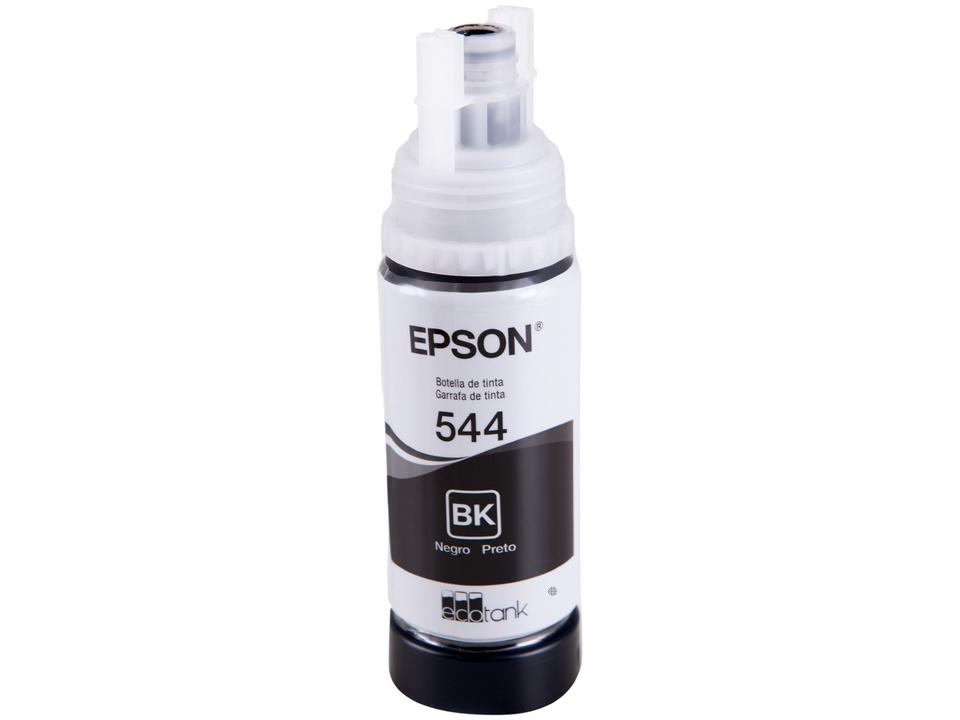 Garrafa de Tinta Epson EcoTank T544 Preta Original Refil - 1