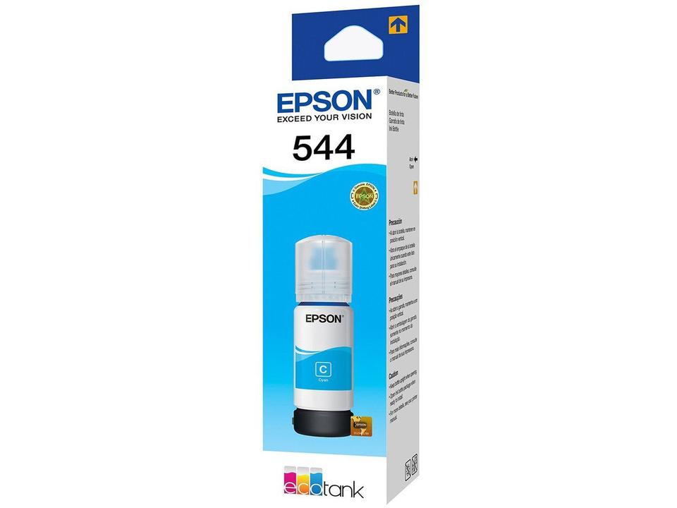 Garrafa de Tinta Epson EcoTank T544220 Ciano Original Refil - 2