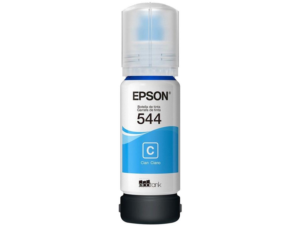 Garrafa de Tinta Epson EcoTank T544220 Ciano Original Refil - 3